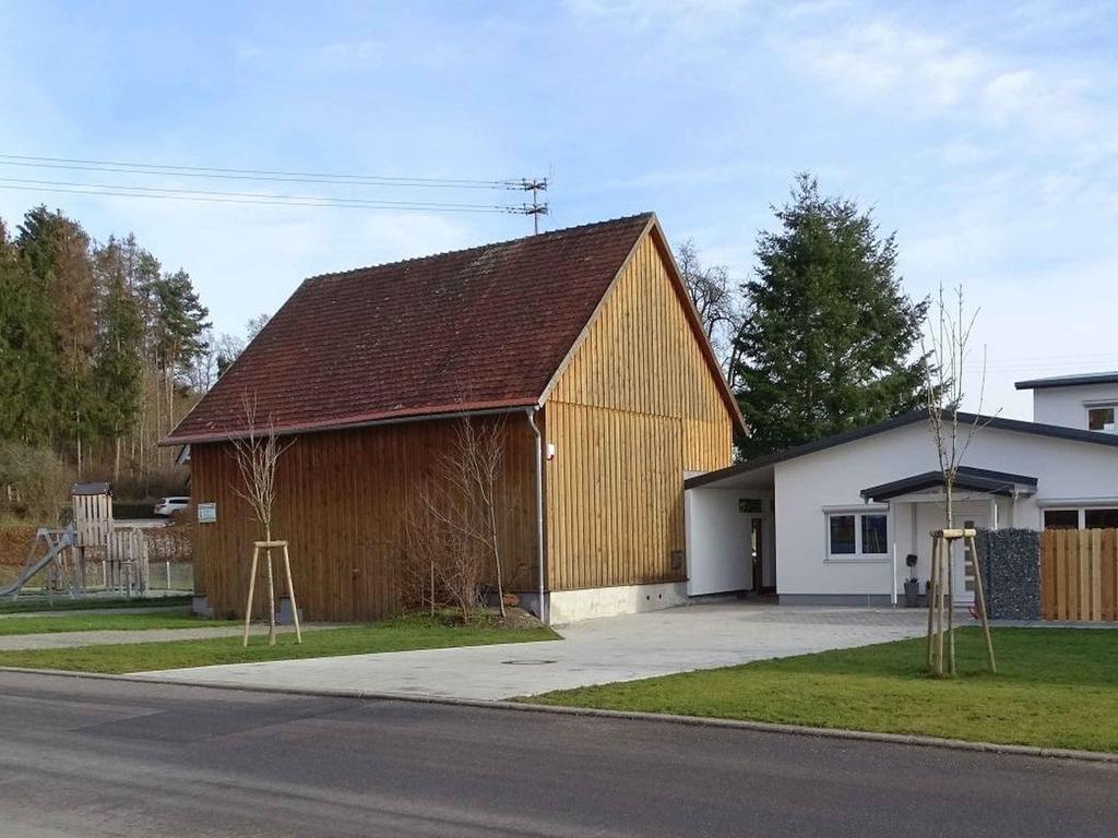 Ferienwohnung Am Weinberg Ostrach Exterior foto